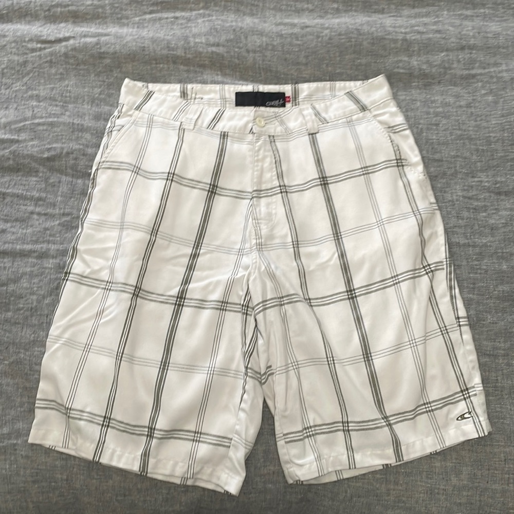 O’Neill White and Grey Shorts